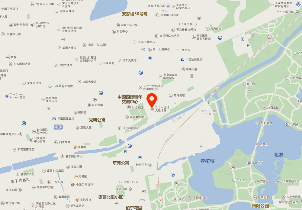 二十一世纪大厦位置地图